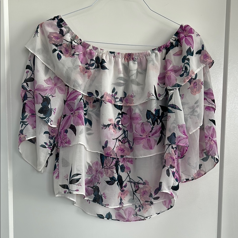 Floral Off-Shoulder Top